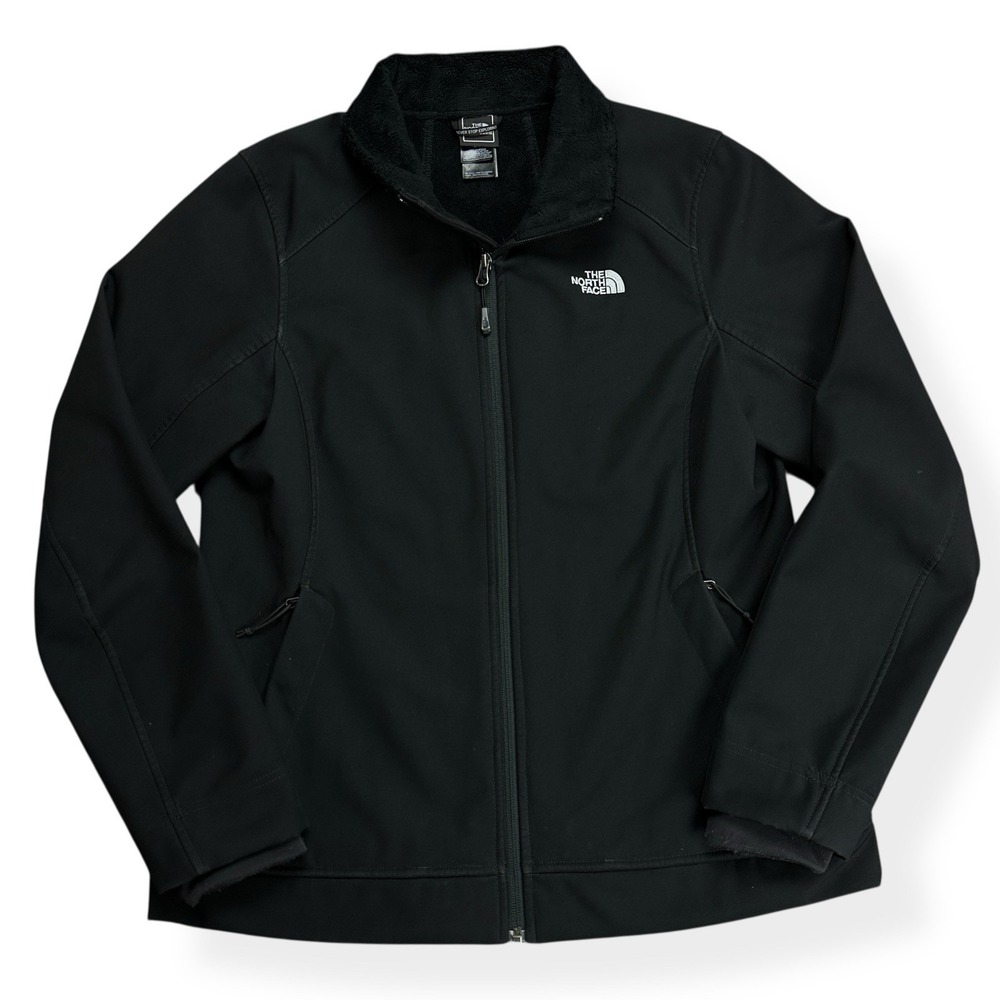 The North Face Women's Black Apex Chromium Thermal Lined Jacket A6EF Size Large